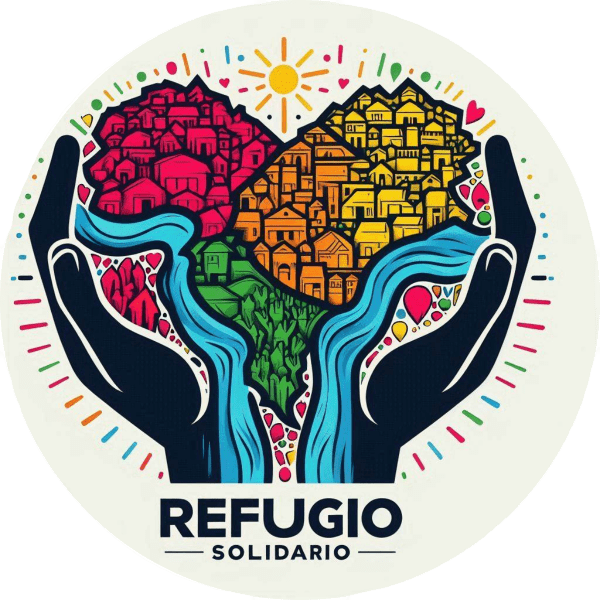 Logo do projeto refugio solidario
