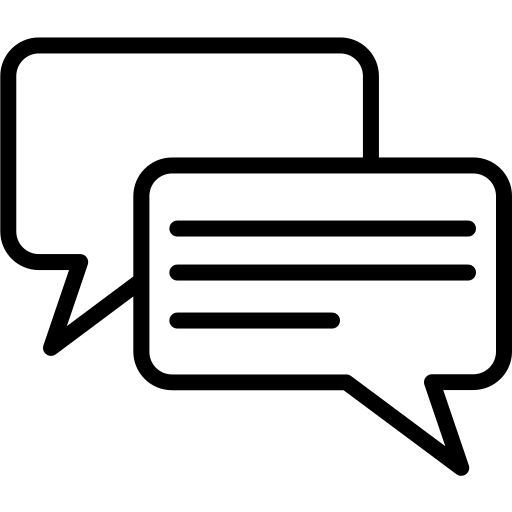 ícon de messagens